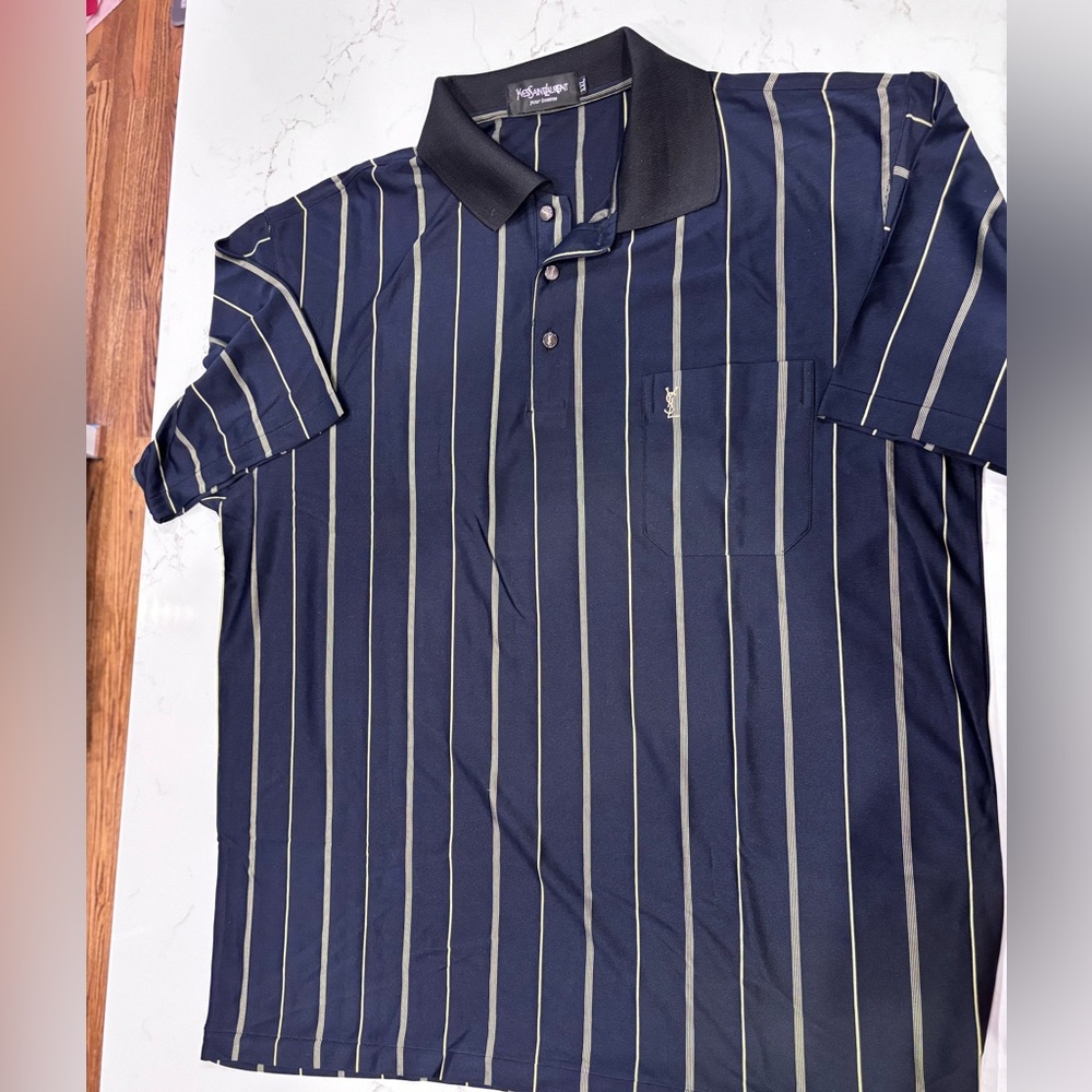 Yves Saint Laurent men’s silk shirt
YSL